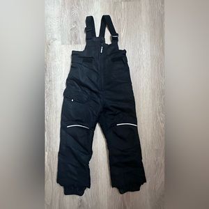 Swiss Tech Kids Ski Overalls|Black|Sz XS‎ (4-5)